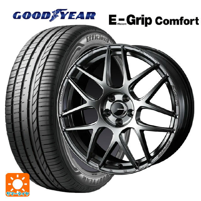 215/35R19 85W XL グッドイヤー エフィシェントグリップ コンフォート ウェッズ ウェッズスポーツ SA27R PSB 19-8J 国産車用 サマータイヤホイール4本セット｜タイヤホイール専門店コニシタイヤ