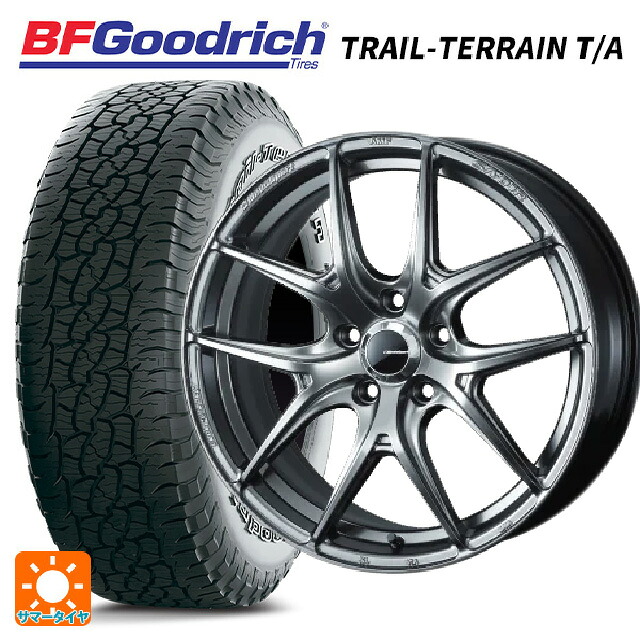 225/65R17 102T BFグッドリッチ トレイルテレーン T/A ホワイトレター 正規品 # ウェッズ ウェッズスポーツ SA 01R PSB 17-7J 国産車用 サマータイヤホイール4本セット｜タイヤホイール専門店コニシタイヤ 144,400円