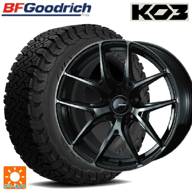 225/65R17 107/103S BFグッドリッチ オールテレーン TA KO3 ブラックレター 正規品 ウェッズ ウェッズスポーツ SA 01R WBC 17-7J 国産車用 サマータイヤホイール4本セット