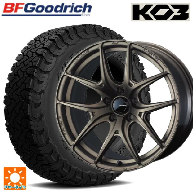 225/65R17 107/103S BFグッドリッチ オールテレーン TA KO3 ブラックレター 正規品 ウェッズ ウェッズスポーツ SA 01R EJ-BRONZE2 17-7J 国産車用 サマータイヤホイール4本セット