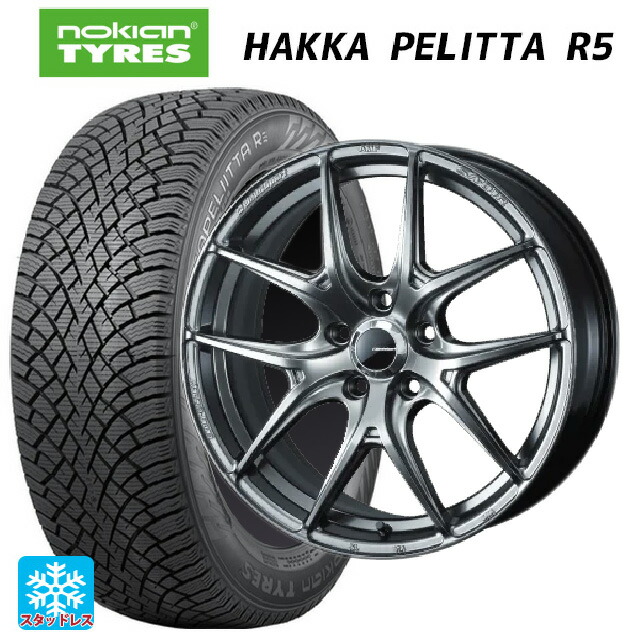 225/45R18 95T XL ノキアン ハッカペリッタR5 ウェッズ ウェッズスポーツ SA 01R PSB 18-7.5J 国産車用 スタッドレスタイヤホイール4本セット 166,060円