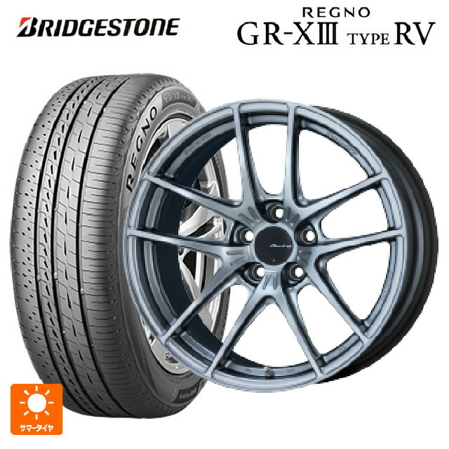 245/40R19 98W XL ブリヂストン レグノ GR-X3 タイプ RV 正規品 # エンケイ レーシング NVR5 SS 19-8.5J 国産車用 サマータイヤホイール4本セット
