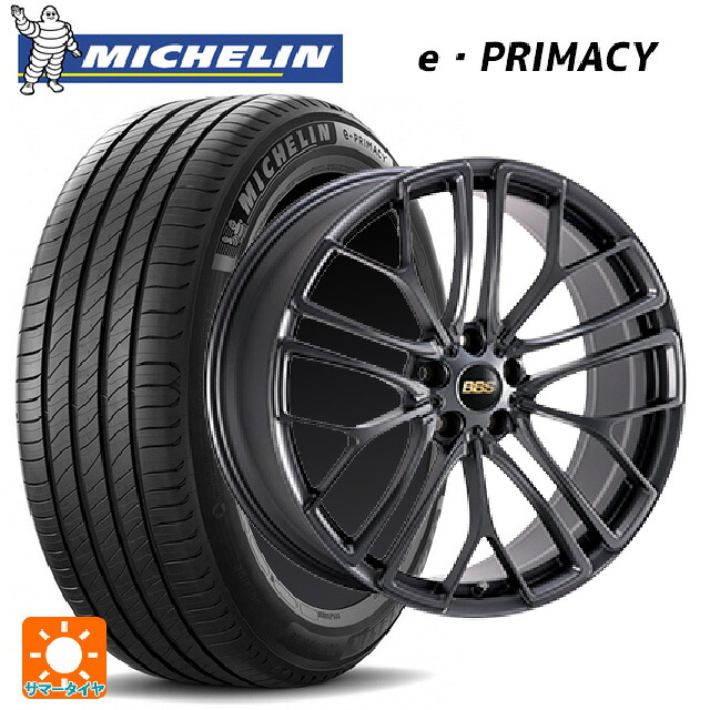 225/55R18 98V ミシュラン 正規品 Eプライマシー BBS RE-X MGR 18-8.5J 国産車用 サマータイヤホイール4本セット