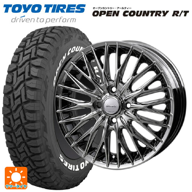 ミツビシ デリカミニ(4WD車)(B3系)用 165/65R15 81Q トーヨー オープンカントリー RT ホワイトレター ジャパン三陽 ワーウィック クライヴァー SPT 新品サマータイヤホイール 4本セット
