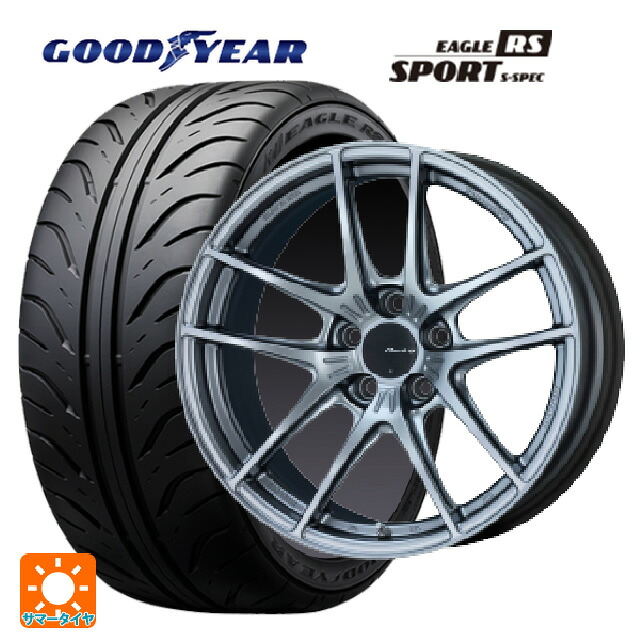 235/45R17 93W グッドイヤー イーグル RS スポーツ S-スペック エンケイ レーシング NVR5 SS 17-7.5J 国産車用 サマータイヤホイール4本セット 158,070円