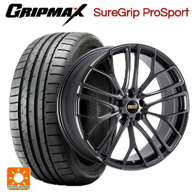 225/40R18 92Y XL グリップマックス シュアグリップ プロスポーツ ブラックレター BBS RE-X MGR 18-8.5J 国産車用 サマータイヤホイール4本セット 215,865円