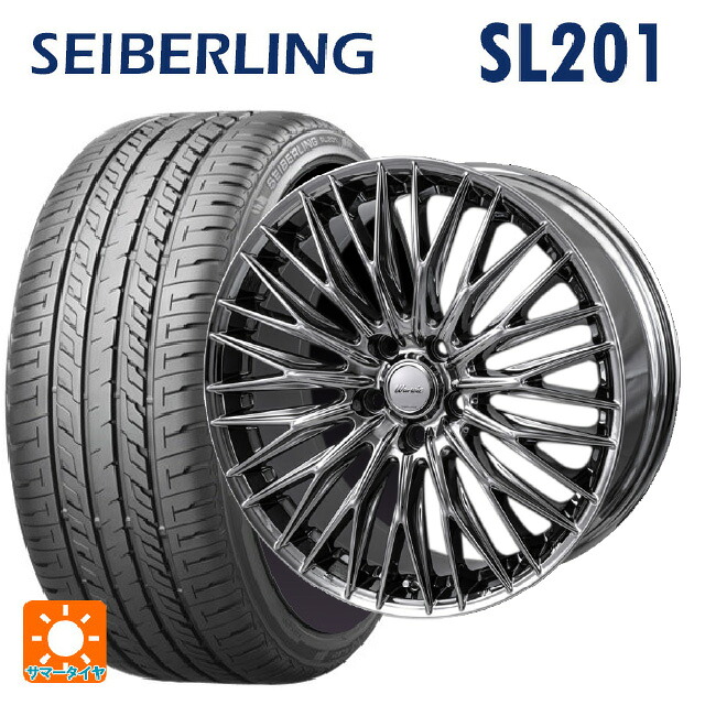245/45R18 100W XL セイバーリング セイバーリング SL201(ブリヂストン工場生産) ジャパン三陽 ワーウィック クライヴァー SPT 18-7.5J 国産車用 サマータイヤホイール4本セット|タイヤホイール専門店コニシタイヤ