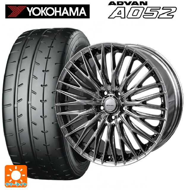 245/40R18 97Y XL ヨコハマ アドバン A052 正規品 ジャパン三陽 ワーウィック クライヴァー SPT 18-7.5J 国産車用 サマータイヤホイール4本セット