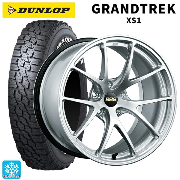 215/70R16 100/97N ダンロップ グラントレックXS1 ホワイトレター # BBS RI-A DS 16-7J 国産車用 スタッドレスタイヤホイール4本セット｜タイヤホイール専門店コニシタイヤ 182,470円