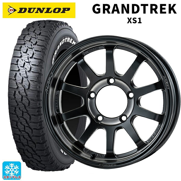 在庫有 2024年製 215/70R16 100/97N ダンロップ グラントレックXS1 ホワイトレター # レイズ A LAP J 2324 リミテッドエディション PH 16-6J 国産車用 スタッドレスタイヤホイール4本セット