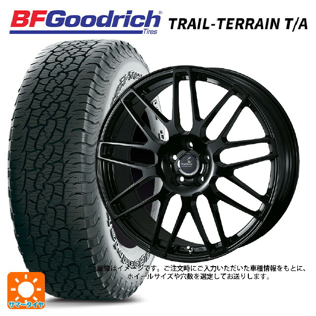 トヨタ ランドクルーザー250(250系)用 275/55R20 113T BFグッドリッチ トレイルテレーン T/A ホワイトレター 正規品 ウェッズ デルモア LC.S グロスブラック 新品サマータイヤホイール 4本セット｜タイヤホイール専門店コニシタイヤ