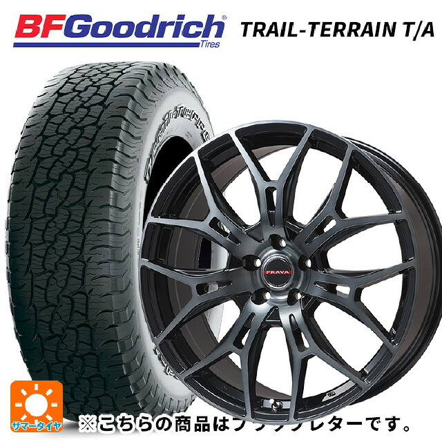225/60R17 99H BFグッドリッチ トレイルテレーン T/A ブラックレター 正規品 ビックウェイ レイシーン プラバ 7M ブラッククリア 17-7J 国産車用 サマータイヤホイール4本セット|タイヤホイール専門店コニシタイヤ