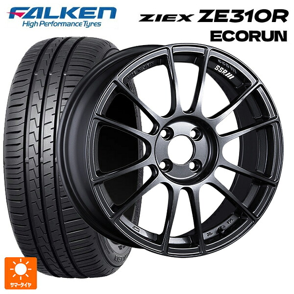 215/60R17 96H ファルケン ジークス ZE310R エコラン タナベ SSR GT X04 ダークガンメタ 17-7J 国産車用 サマータイヤホイール4本セット｜タイヤホイール専門店コニシタイヤ