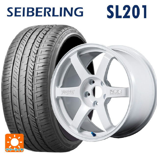 215/60R17 96H セイバーリング セイバーリング SL201(ブリヂストン工場生産） レイズ ボルクレーシング TE37サーガ S-プラス 30TH マシニングバージョン WH 17-8J 国産車用 サマータイヤホイール4本セット