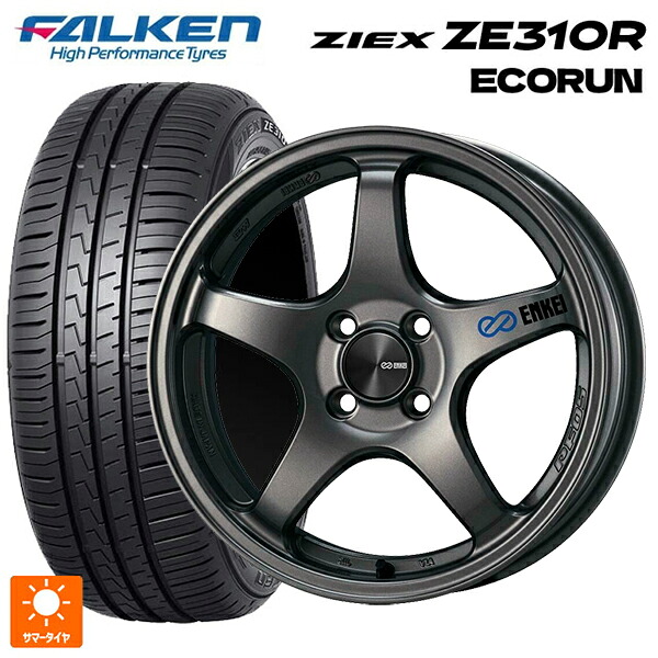 215/60R17 96H ファルケン ジークス ZE310R エコラン エンケイ パフォーマンスライン PF05 DS 17-7J 国産車用 サマータイヤホイール4本セット