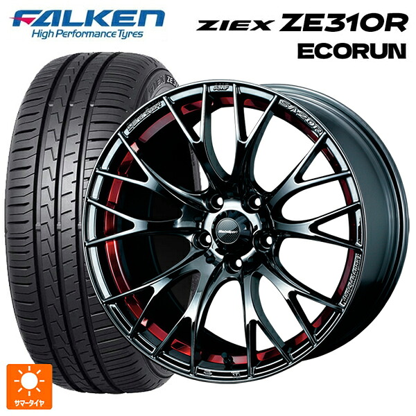 235/50R18 101W XL ファルケン ジークス ZE310R エコラン ウェッズ ウェッズスポーツ SA20R RLC 18-8.5J 国産車用 サマータイヤホイール4本セット