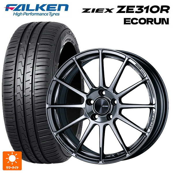 235/50R18 101W XL ファルケン ジークス ZE310R エコラン エンケイ パフォーマンスライン PF03 SBK 18-7.5J 国産車用 サマータイヤホイール4本セット 114,005円