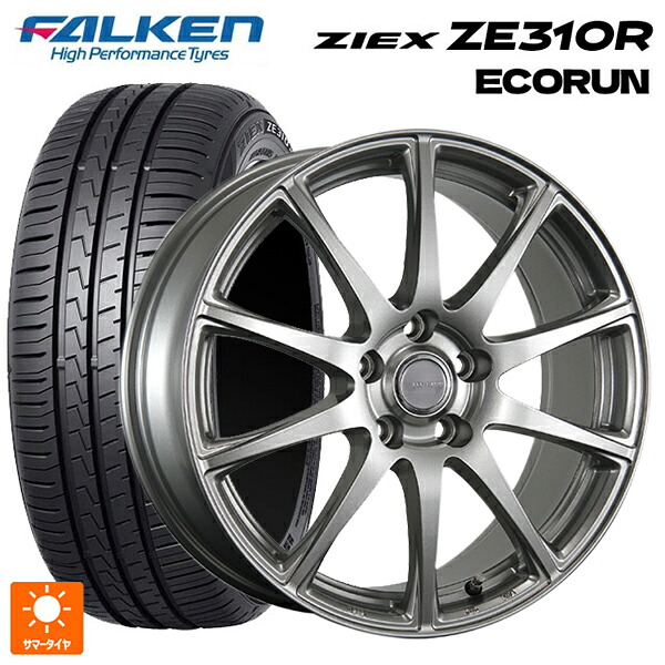 ニッサン キックス(P16系)用 215/60R17 96H ファルケン ジークス ZE310R エコラン ブリヂストン エコフォルム SE23 GS 新品サマータイヤホイール 4本セット|タイヤホイール専門店コニシタイヤ