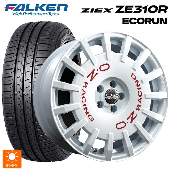 205/55R16 94W XL ファルケン ジークス ZE310R エコラン オーゼット レーシング ラリーレーシング WH 16-6.5J 国産車用 サマータイヤホイール4本セット|タイヤホイール専門店コニシタイヤ