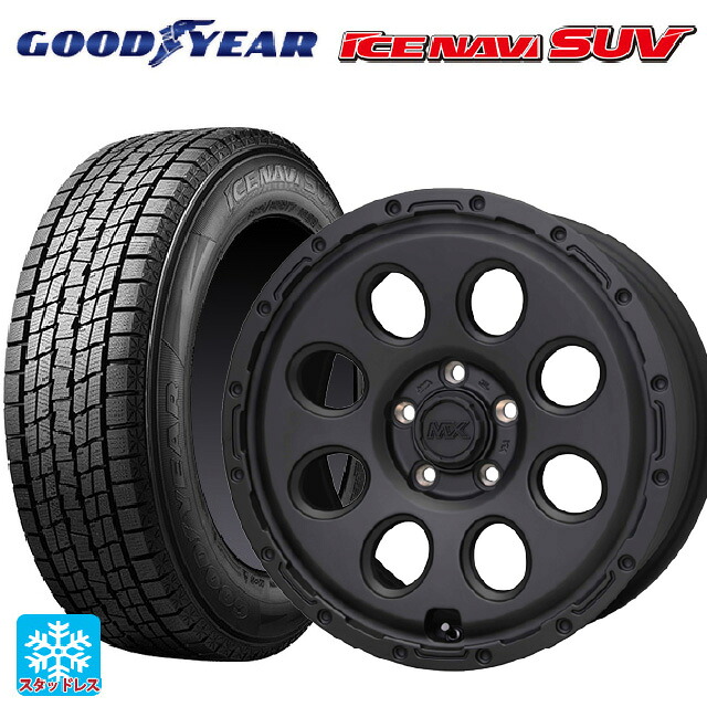 ミツビシ デリカD5(CV1系)用 215/70R16 100Q グッドイヤー アイスナビ SUV # ホットスタッフ マッドクロス リーコン MBK 新品スタッドレスタイヤホイール 4本セット|タイヤホイール専門店コニシタイヤ