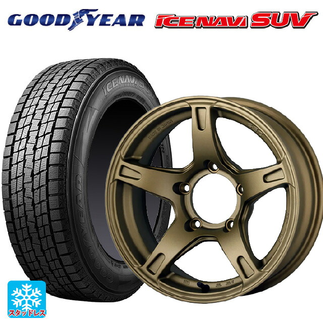 215/65R16 98Q グッドイヤー アイスナビ SUV # ドゥオール CST ゼロワンハイパー VJ BR 16-6J 国産車用 スタッドレスタイヤホイール4本セット|タイヤホイール専門店コニシタイヤ