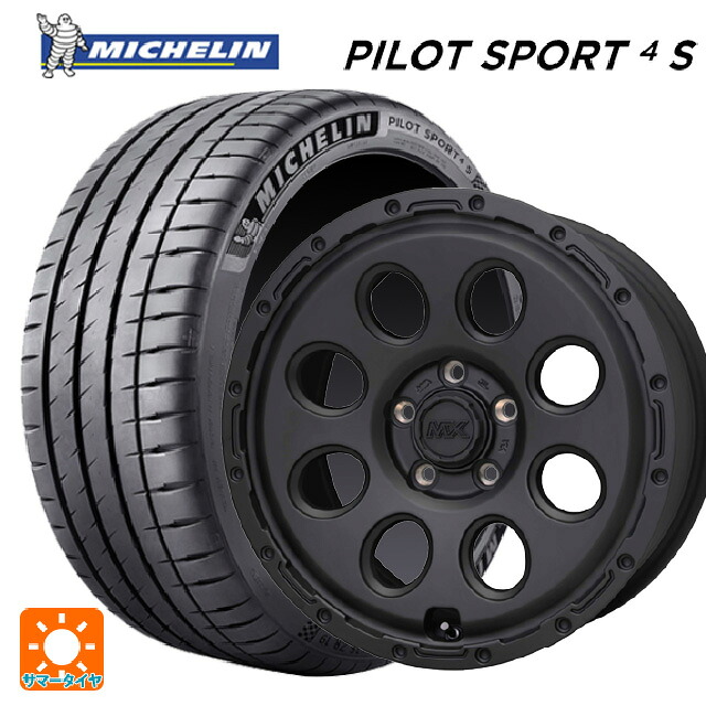 235/45R17 97Y XL ミシュラン 正規品 パイロットスポーツ4S ホットスタッフ マッドクロス リーコン MBK 17-7J 国産車用 サマータイヤホイール4本セット｜タイヤホイール専門店コニシタイヤ