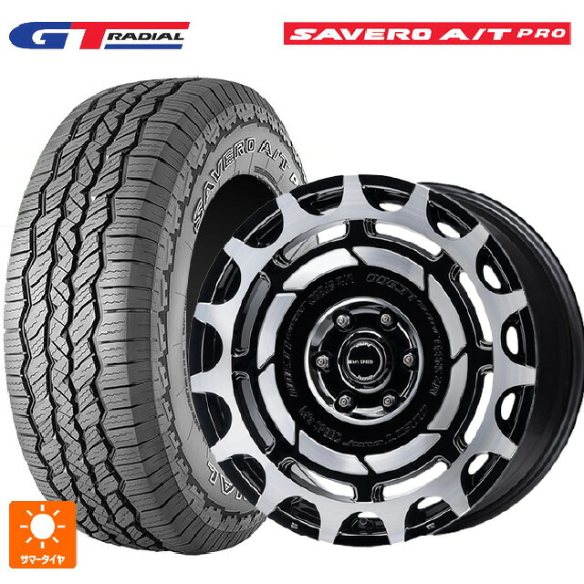 275/55R20 113H WEB限定販売 GTラジアル サベロ AT プロ ホワイトレター エムズスピード ジュノゥ LC300 BLACK / POLISH 20-8.5J 国産車用 サマータイヤホイール4本セット｜タイヤホイール専門店コニシタイヤ