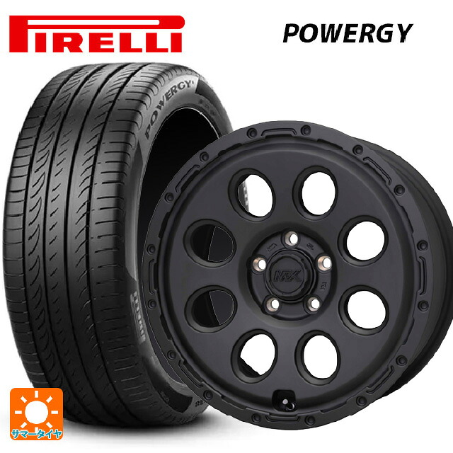 215/50R17 95W XL ピレリ パワジー 正規品 ホットスタッフ マッドクロス リーコン MBK 17-7.5J 国産車用 サマータイヤホイール4本セット|タイヤホイール専門店コニシタイヤ