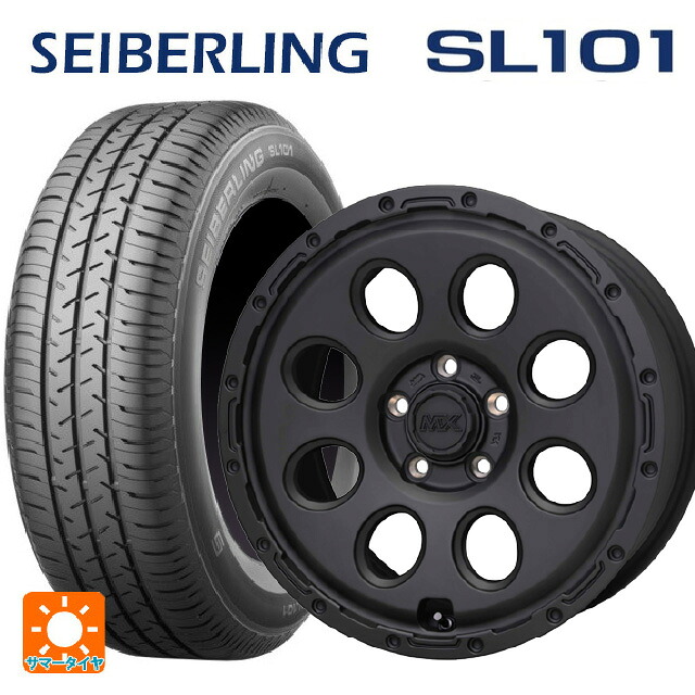 205/65R16 95S セイバーリング セイバーリング SL101(ブリヂストン工場生産) ホットスタッフ マッドクロス リーコン MBK 16-6.5J 国産車用 サマータイヤホイール4本セット|タイヤホイール専門店コニシタイヤ