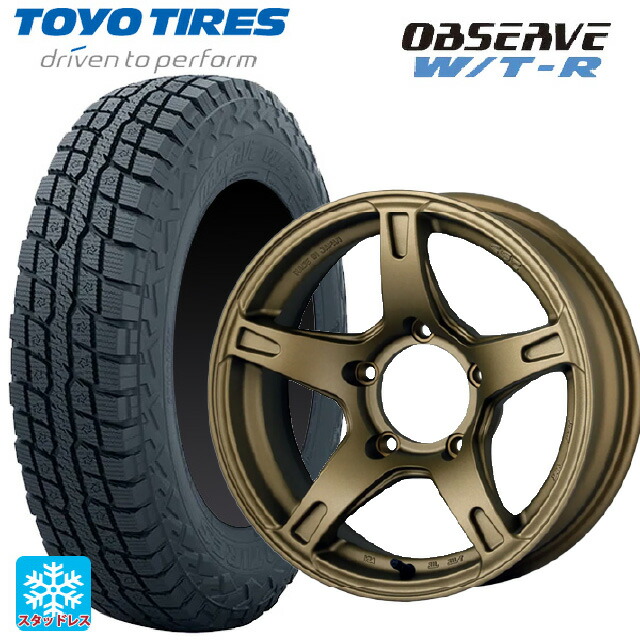 215/65R16 109/107Q トーヨー オブザーブ W/T-R ドゥオール CST ゼロワンハイパー VJ BR 16-6J 国産車用 スタッドレスタイヤホイール4本セット｜タイヤホイール専門店コニシタイヤ