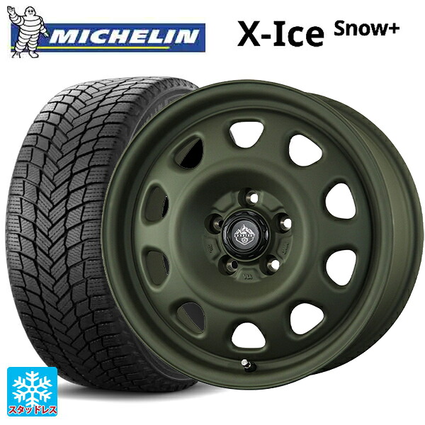 205/60R16 96H XL ミシュラン 正規品 エックスアイス スノー プラス # トピー ランドフット SWZ OD 16-7J 国産車用 スタッドレスタイヤホイール4本セット|タイヤホイール専門店コニシタイヤ