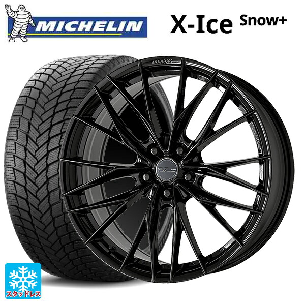 245/40R19 98H XL ミシュラン 正規品 エックスアイス スノー プラス ワーク シュヴァート ブルネン LX BLK 19-8J 国産車用 スタッドレスタイヤホイール4本セット｜タイヤホイール専門店コニシタイヤ
