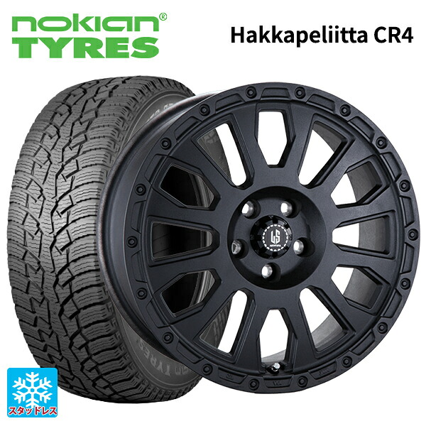 ニッサン キックス(P16系)用 215/60R17 109/107R ノキアン ハッカペリッタCR4 阿部商会 ラ・ストラーダ アベンチュラ WB 新品スタッドレスタイヤホイール 4本セット|タイヤホイール専門店コニシタイヤ