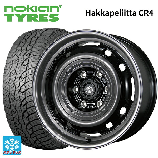 215/65R16 109/107R ノキアン ハッカペリッタCR4 トピー ランドフット XFG SC/P 16-6.5J 国産車用 スタッドレスタイヤホイール4本セット｜タイヤホイール専門店コニシタイヤ
