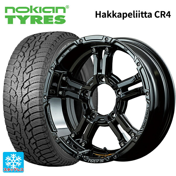 215/65R16 109/107R ノキアン ハッカペリッタCR4 レイズ チームデイトナ FDX-J コレクション BNN 16-5.5J 国産車用 スタッドレスタイヤホイール4本セット｜タイヤホイール専門店コニシタイヤ
