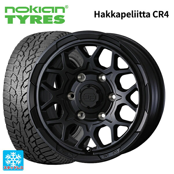 215/65R16 109/107R ノキアン ハッカペリッタCR4 ウェッズ ウェッズ アドヴェンチャー スタットベルグ2 MBK 16-6.5J 国産車用 スタッドレスタイヤホイール4本セット｜タイヤホイール専門店コニシタイヤ
