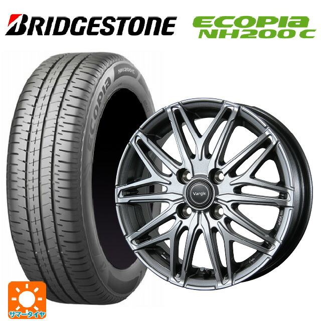 185/65R15 88S ブリヂストン エコピア NH200C 正規品 トピー ヴァーゲル アールフォーファイブ # S 15-5.5J 国産車用 サマータイヤホイール4本セット|タイヤホイール専門店コニシタイヤ