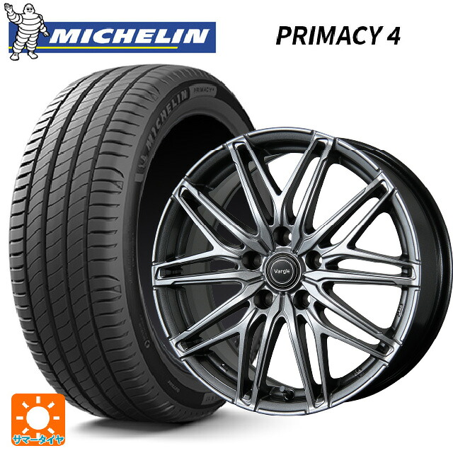 225/65R17 102H ミシュラン 正規品 プライマシー4 SUV トピー ヴァーゲル アールフォーファイブ # S 17-7J 国産車用 サマータイヤホイール4本セット｜タイヤホイール専門店コニシタイヤ