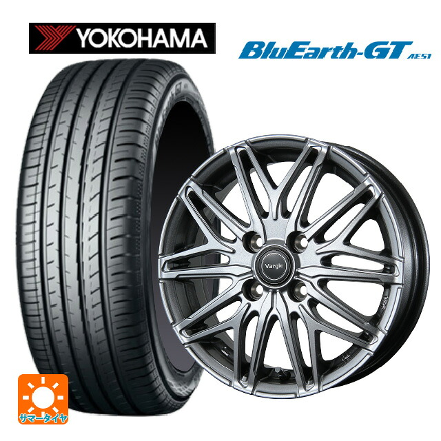 195/65R15 91H ヨコハマ ブルーアースGT AE51 トピー ヴァーゲル アールフォーファイブ # S 15-6J 国産車用 サマータイヤホイール4本セット|タイヤホイール専門店コニシタイヤ