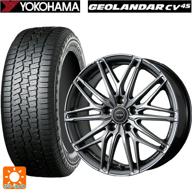 215/70R16 100H ヨコハマ ジオランダー CV G058 正規品 トピー ヴァーゲル アールフォーファイブ # S 16-6.5J 国産車用 サマータイヤホイール4本セット｜タイヤホイール専門店コニシタイヤ 61,468円