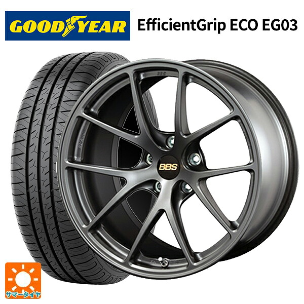 205/65R16 95V グッドイヤー エフィシェントグリップ エコ EG03 BBS RI-A MGR 16-7J 国産車用 サマータイヤホイール4本セット｜タイヤホイール専門店コニシタイヤ