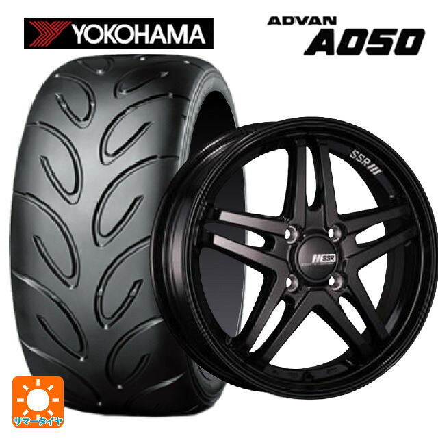 165/50R15 73V ヨコハマ アドバン A050 コンパウンド M 正規品 タナベ SSR GT V06 グロスブラック 15-4.5J 国産車用 サマータイヤホイール4本セット｜タイヤホイール専門店コニシタイヤ