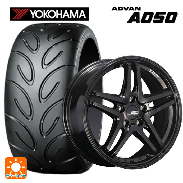 245/40R18 93V ヨコハマ アドバン A050 正規品 タナベ SSR GT V06 グロスブラック 18-7.5J 国産車用 サマータイヤホイール4本セット