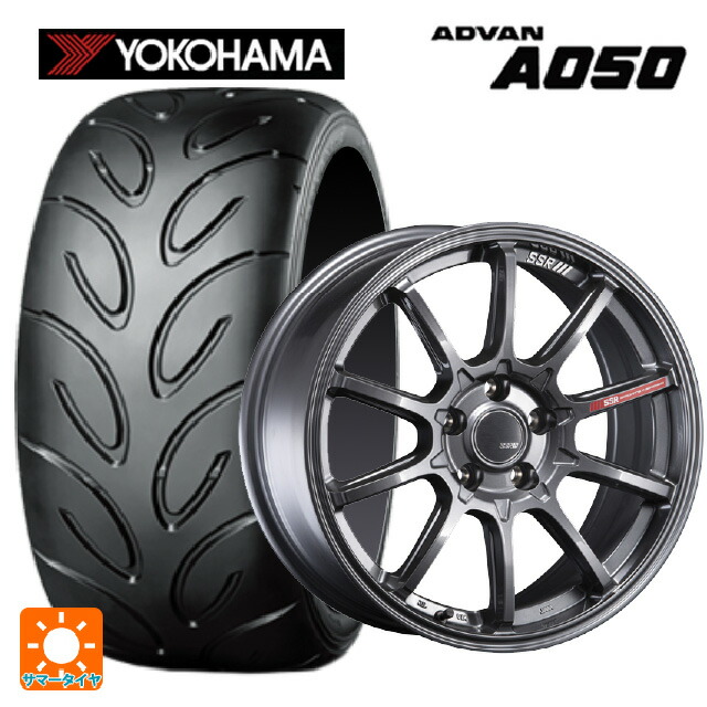 245/40R18 93V ヨコハマ アドバン A050 正規品 タナベ SSR GT V05 グラファイトガンメタ 18-7.5J 国産車用 サマータイヤホイール4本セット