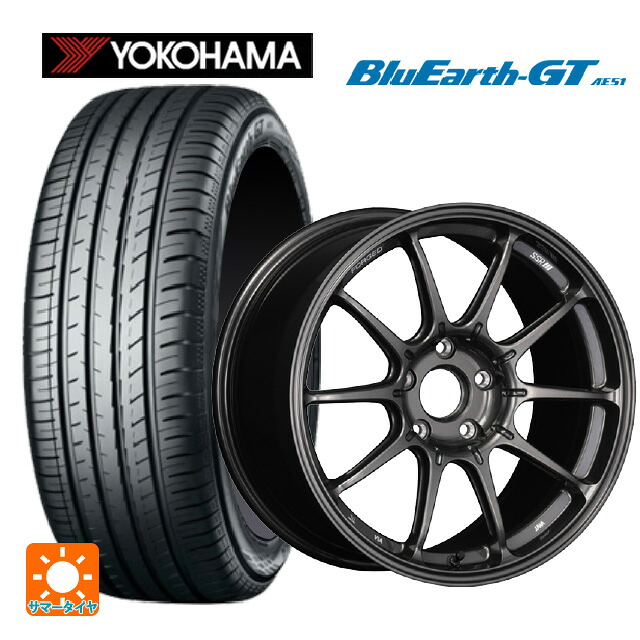 ホンダ シビック タイプR(FL5)用 245/40R18 97W XL ヨコハマ ブルーアースGT AE51 タナベ SSR GT X01 フォージド GT ガンメタ 新品サマータイヤホイール 4本セット|タイヤホイール専門店コニシタイヤ
