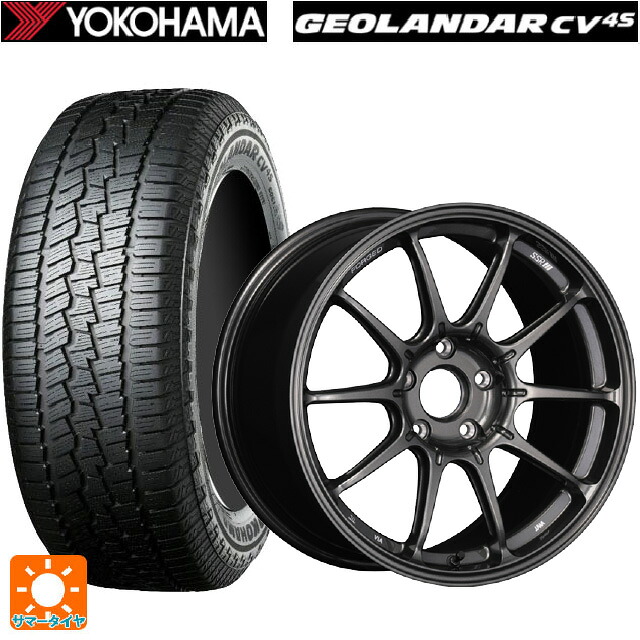 235/65R18 106V ヨコハマ ジオランダー CV G058 正規品 タナベ SSR GT X01 フォージド GT ガンメタ 18-8.5J 国産車用 サマータイヤホイール4本セット｜タイヤホイール専門店コニシタイヤ