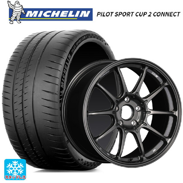 225/40R18 92Y XL ミシュラン 正規品 パイロットスポーツカップ2コネクト タナベ SSR GT X01 フォージド GT ガンメタ 18-8.5J 国産車用 サマータイヤホイール4本セット