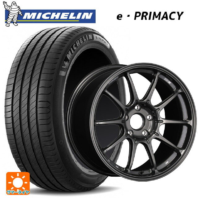 235/50R18 101Y XL ミシュラン 正規品 Eプライマシー タナベ SSR GT X01 フォージド GT ガンメタ 18-8.5J 国産車用 サマータイヤホイール4本セット|タイヤホイール専門店コニシタイヤ