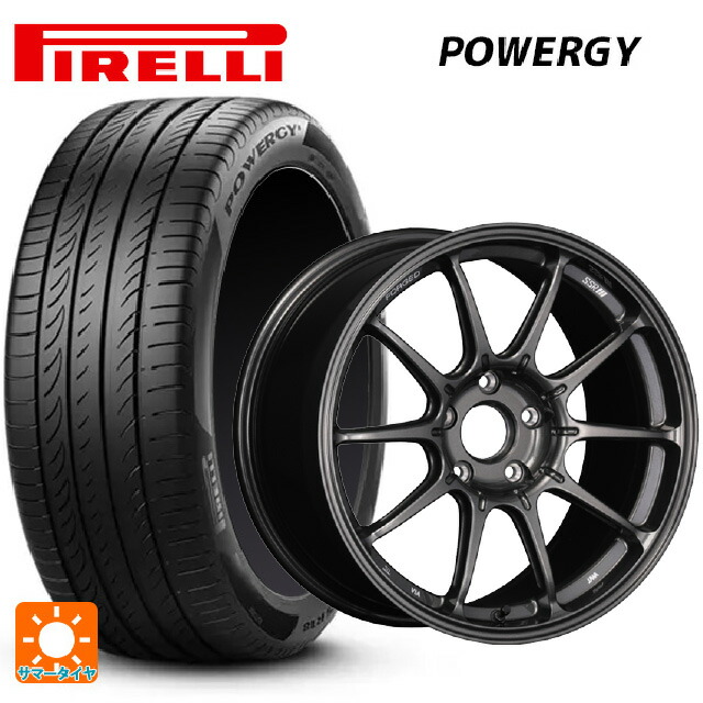 245/50R18 100W ピレリ パワジー 正規品 タナベ SSR GT X01 フォージド GT ガンメタ 18-8.5J 国産車用 サマータイヤホイール4本セット