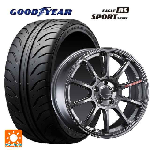 トヨタ GR86(ZN8)用 255/35R18 90W グッドイヤー イーグル RS スポーツ S-スペック タナベ SSR GT V05 グラファイトガンメタ 新品サマータイヤホイール 4本セット|タイヤホイール専門店コニシタイヤ